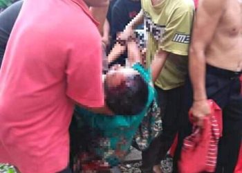 Disorong Ular Besi, Iyan Meregang Nyawa