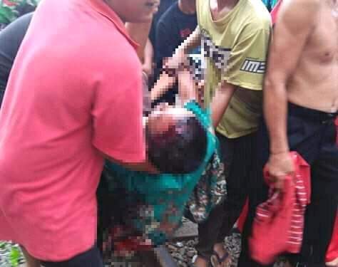 Disorong Ular Besi, Iyan Meregang Nyawa Disorong Ular Besi, Iyan Meregang Nyawa
