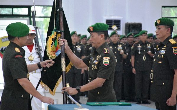 Pangdam I/BB Pimpin Sertijab Danrem 031/Wira Bima