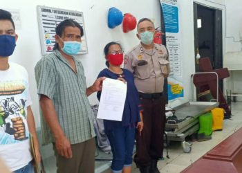 Ditemukan Tewas di Eks Terminal, Jenazah Eldina Siahaan Dijemput Putranya Suhendra Saragih