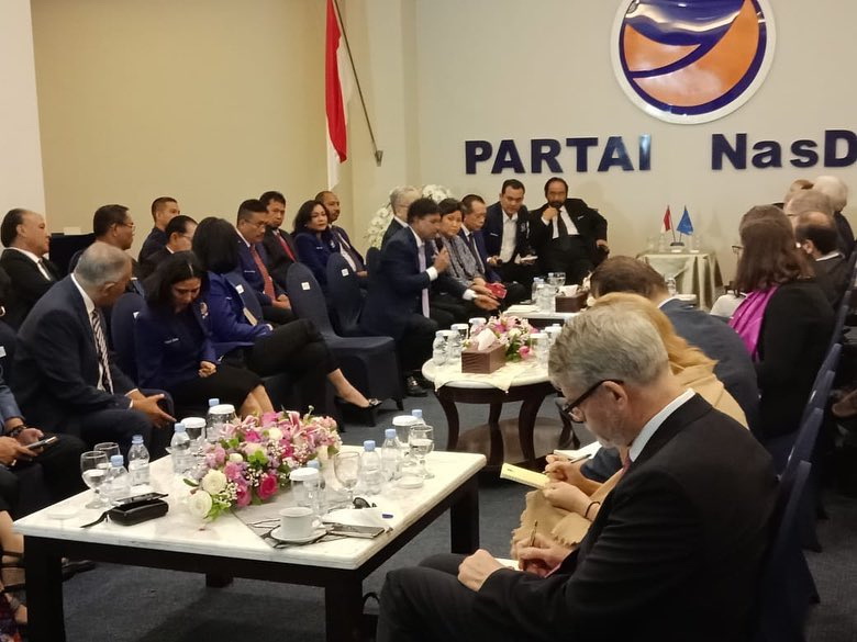Martin Manurung Bahas Ekspor Sawit Dalam Pertemuan dengan 20 Duta Besar Uni Eropa