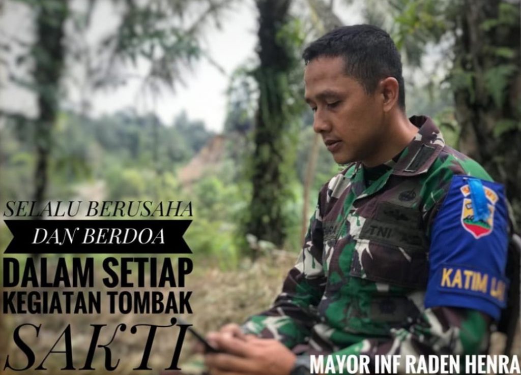 Dan Yonif 122/TS: Kita Hidup Selalu Berusaha dan Berdoa