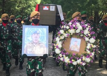 Pelda Anumerta Rama Wahyudi, Prajurit TNI asal Simalungun Gugur di Kongo Dimakamkan di Pekanbaru