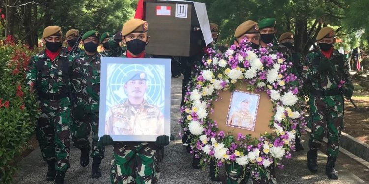 Pelda Anumerta Rama Wahyudi, Prajurit TNI asal Simalungun Gugur di Kongo Dimakamkan di Pekanbaru