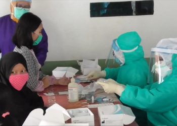 Hasil Rapid Test di Jalan Singosari, Ditemukan Satu Orang Reaktif Corona
