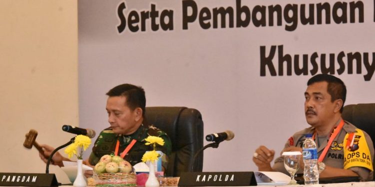 Rapim TNI-Polri Sewilayah Sumut, Tegaskan Netralitas dalam Pemilu 2019