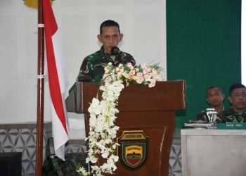 Buka Rapim Kodam I/BB TA 2020, Pangdam Tekankan Penguatan Sinergitas TNI -POLRI