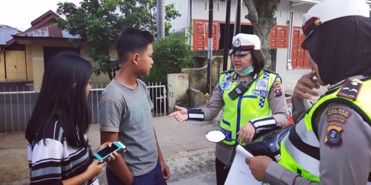 1406 Pengendara di Siantar Ditindak Selama Selama Operasi Patuh Toba 2019