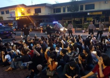 Ratusan Terjaring Razia di Diskotik LG, 41 orang Positif Narkoba