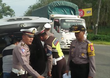 Kabag Ops Polres Simalungun Kompol H Situmorang, MM Pimpin Kegiatan Razia