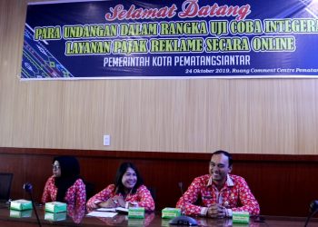Pertama di Sumut, Pemko Siantar Ujicoba Integrasi Layanan Pajak Reklame secara Online