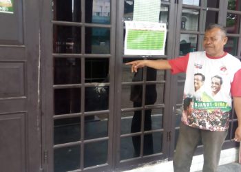 Kantor Rumah Relawan Pemenangan Djoss Dilempar Batu OTK