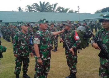 Korem 032 Siapkan Yonif 133/Yudha Sakti Jaga Perbatasan RI -Malaysia