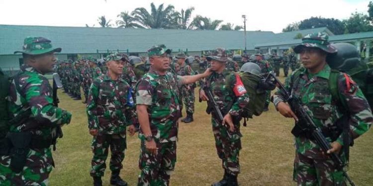 Korem 032 Siapkan Yonif 133/Yudha Sakti Jaga Perbatasan RI -Malaysia