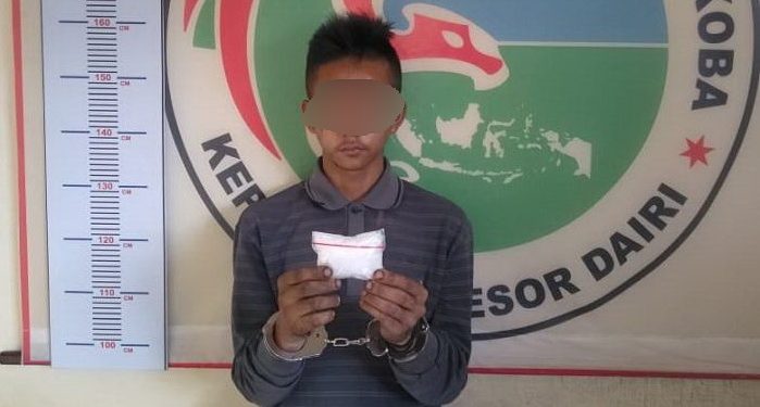 Remaja ini Digagalkan Bawa 69,5 Gram Sabu ke Rutan Sidikalang
