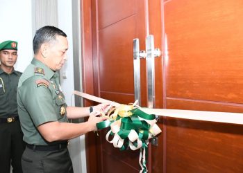 Pangdam I/BB Mayjen TNI MS Fadhilah Meresmikan Kantor Baru Makodam I/BB