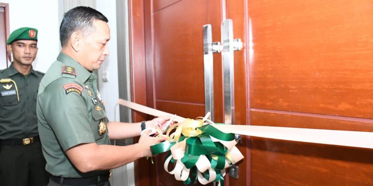 Pangdam I/BB Mayjen TNI MS Fadhilah Meresmikan Kantor Baru Makodam I/BB