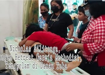 Ikut Rombongan Retreat Gereja Methodist, Nicholas Silitonga Tenggelam di Danau Toba