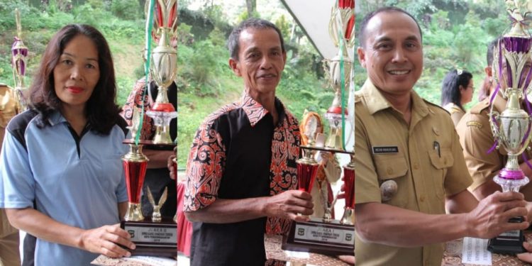 Sahat Hutauruk Juara 1 Kader Lingkungan Terbaik