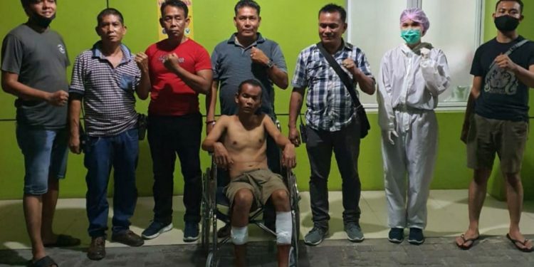 Pelaku Pembacokan dan Perampokan di Jalan Sabarudin Ditembak