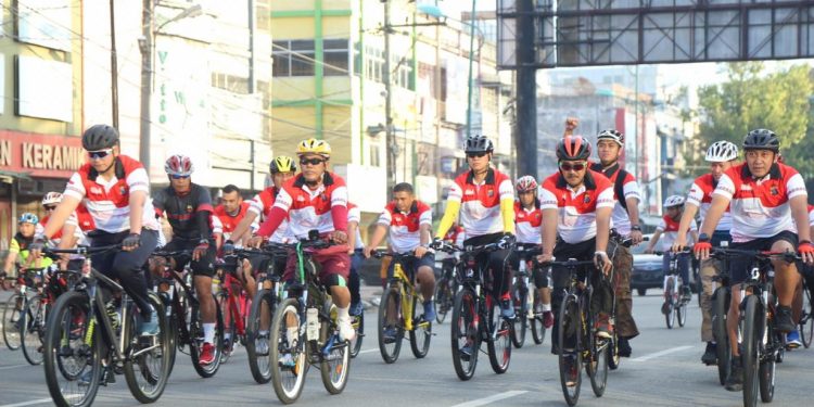Ribuan Pesepeda Ikuti Iride4Peace di Medan