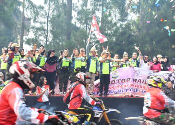 NgeGas Bareng Poldasu 2019, Pangdam I Bukit Barisan Hadir Bersama 2000an Rider