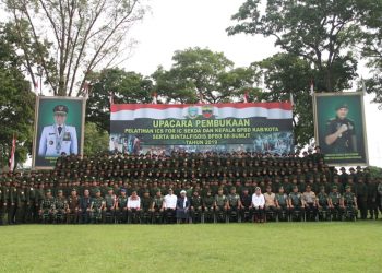 Sekda dan BPBD se-Sumut Pelatihan ICS for IC dan Bintalfisdis di Rindam I/BB