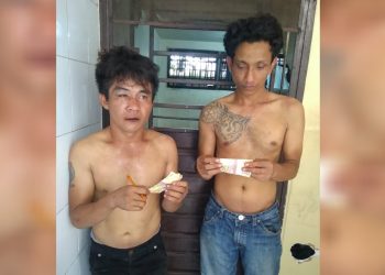 Nyopet di Angkot, Risky Purba dan Amar Diamankan Polsek Medan Area