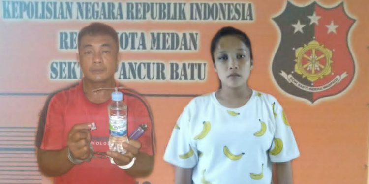 Romi Bangun dan Lidya Sihombing, Dua Sejoli Pelaku Pecurian HP Ditangkap Polsek Pancur Batu Simpan Sabu di Kamar Kost
