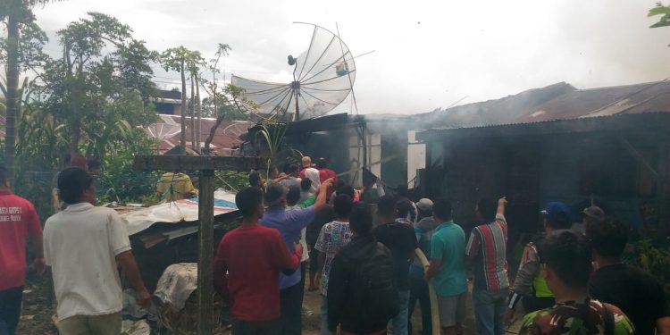 Tragis, Rosmalina Sinaga Tewas Dalam Kebakaran Rumah