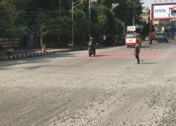 Pengerjaan Proyek di Sejumlah Ruas Jalan Siantar Ancam Keselamatan Pengendara