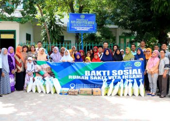 Rayakan HUT Ke 35, RS Vita Insani Santuni Anak-anak Panti Asuhan