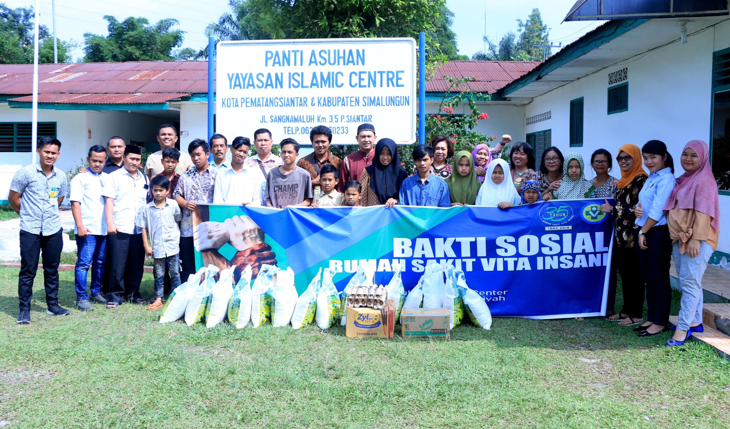 Rayakan HUT Ke 35, RS Vita Insani Santuni Anak-anak Panti Asuhan