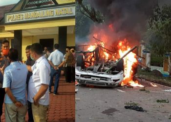Kapolres Madina AKBP Horas Tua Silalahi Paparkan Kronologi Kerusuhan di Mompang Julu, Mandailing Natal
