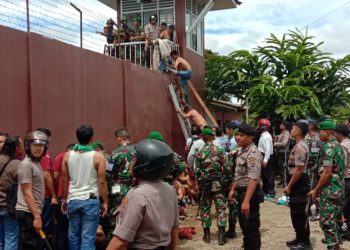 Rutan Kelas II B Kabanjahe Rusuh, Personil Polres Tanah Karo Dikerahkan ke Lokasi