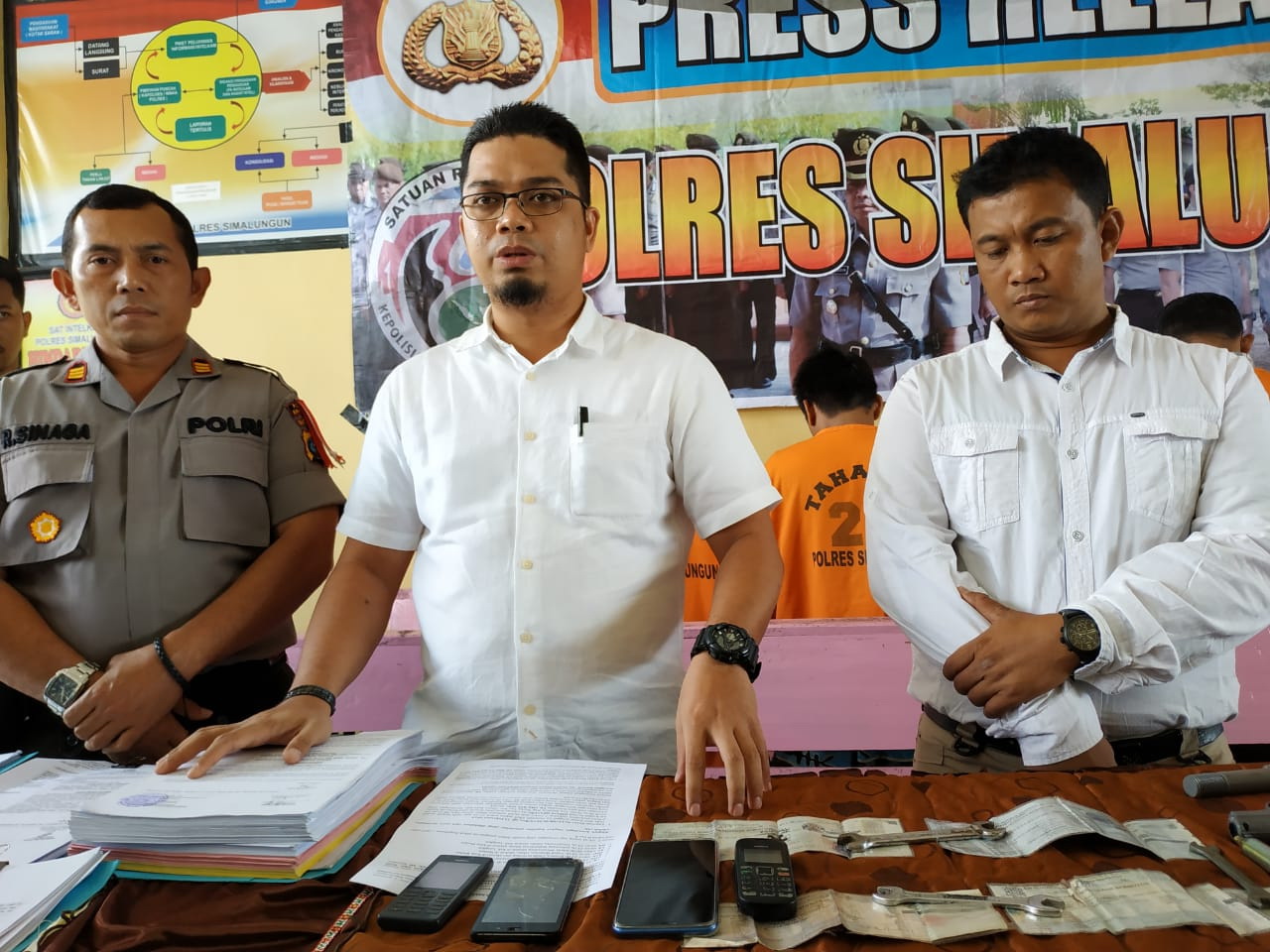7 Sindikat Pencurian Mobil Antar Provinsi Diringkus Polres Simalungun