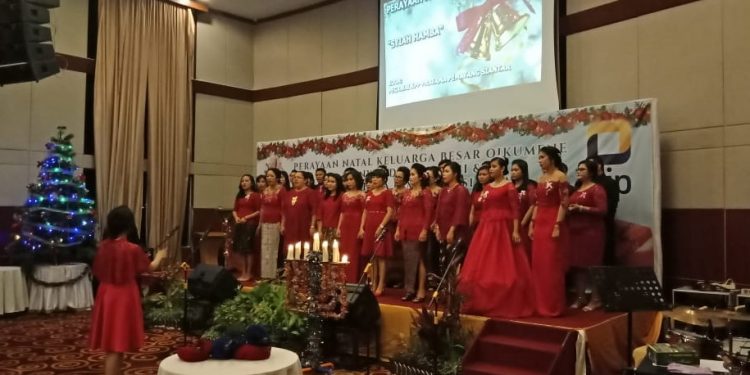 Natal Oikumene Kanwil DJP Sumut II & KPP Pratama Pematangsiantar Penuh Sukacita