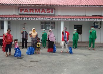 Lima Orang Pasien Sembuh Dipulangkan Hari ini dari RS Fasilitas Khusus Covid-19 Batu 20
