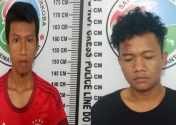 Terlibat Kasus Narkoba Romadani dan Renaldi Diciduk Polres Siantar