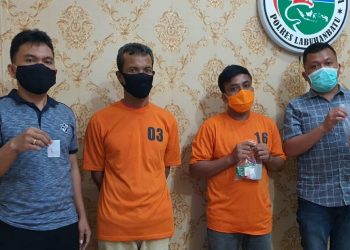Minggu Malam, Dua Bandar Sabu Ditangkap Polres Labuhanbatu