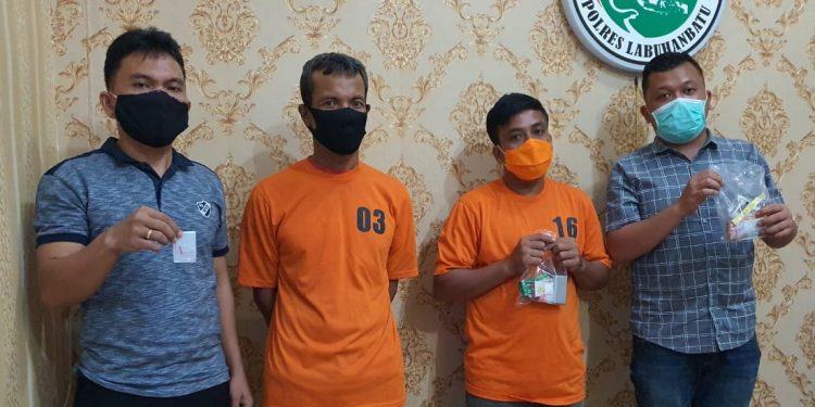 Minggu Malam, Dua Bandar Sabu Ditangkap Polres Labuhanbatu