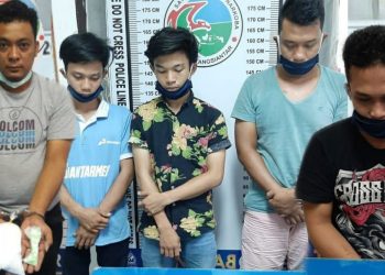 5 Orang Sindikat Narkoba di Siantar Ditangkap, BB Setengah Kilo Sabu dan Ekstasi