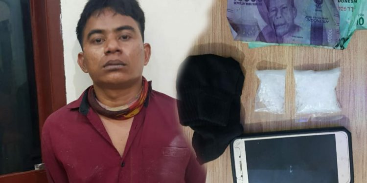 Sabu-sabu di Dalam Kaos Kaki dari Belawan Gagal Diedarkan di Kawasan Mabar Medan