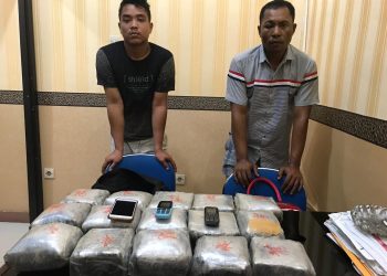 Dua Tersangka Narkoba Jaringan Internasional Dibekuk di Siantar, Salah Satunya Oknum Polisi