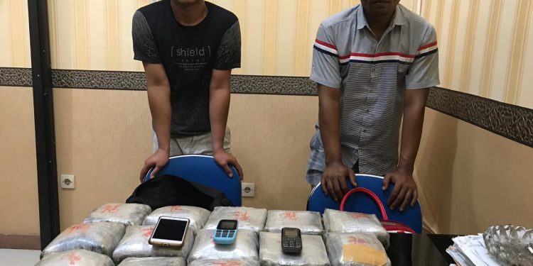 Dua Tersangka Narkoba Jaringan Internasional Dibekuk di Siantar, Salah Satunya Oknum Polisi