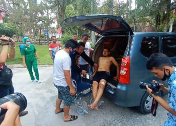 Baru Bebas Asimilasi, Dede Andriandi Kembali Ditangkap. Kali Ini Ditembak Petugas BNN