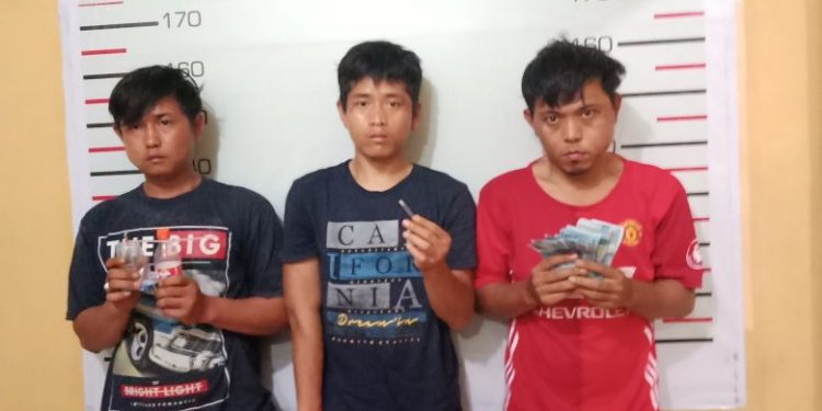 Tiga Penyabu Diringkus Sat Narkoba Simalungun