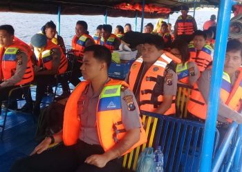 Kapolres Samosir Ajak Penyedia dan Pengguna Jasa Kapal di Danau Toba Utamakan Keselamatan