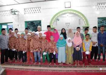 Safari Ramadhan 1439 H, Kacab Bank Sumut Dampingi Walikota di Masjid Ash Sholeh