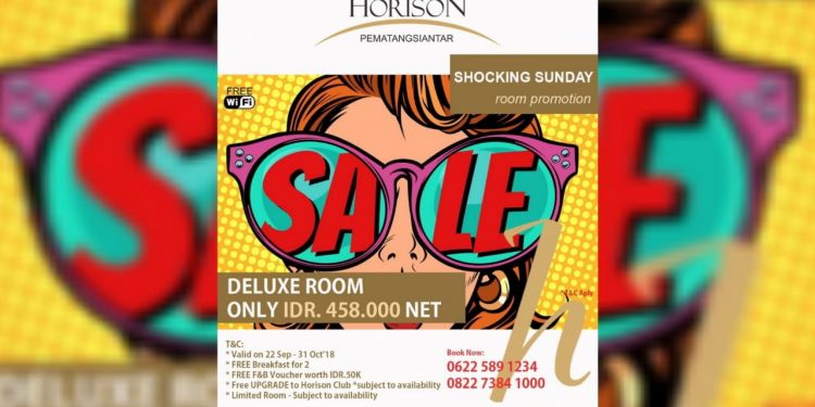 "Shocking Sunday" Di Hotel Horison Pematangsiantar